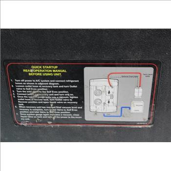 Reftec Microvac Refrigerant Recovery Unit