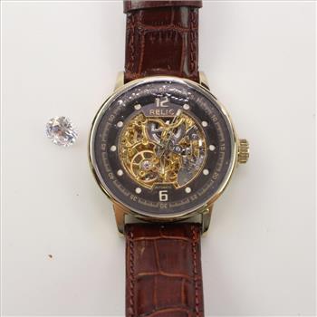 Relic Automatic Skeleton Watch