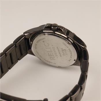 Relic Black Dial Watch