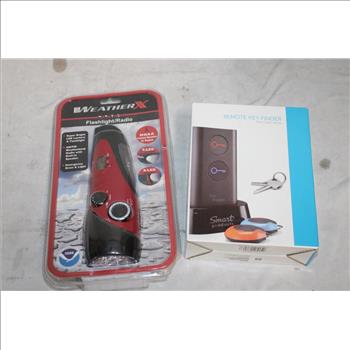 Remote Key Finder, WeatherX Flashlight Radio, Jazz 300 Power Inverter And More