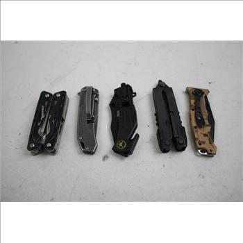 Renegade Gear, Sheffield, Gerber, And Other Multitools/Knives, 6 Pieces