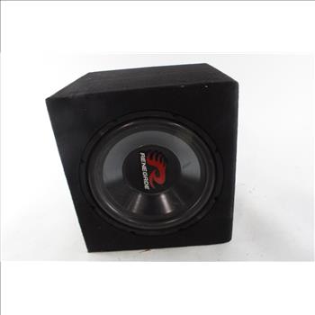 Renegade Subwoofer With Box & Amplifier