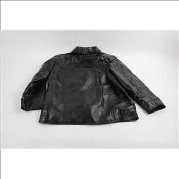 Reportage Men's Leather Jacket, Size M/L