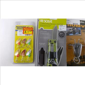 Resolve 12 Piece Outdoor Recreating Multitool And More, 5 Pieces