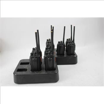 Retevis Walkie Talkies, 9 Pieces With 2 Chargers