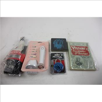 Revlon Hair Brush, Equate Beauty Total Nail Care System, Hanes Mens T-Shirts (size: L.XL), The High Five Coasters, And More, 3+