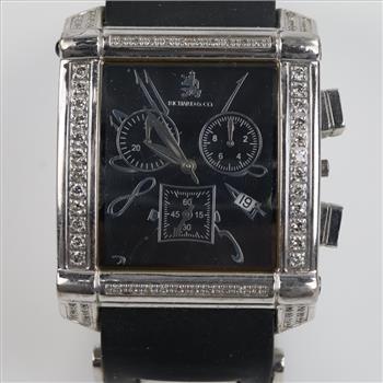 Richard & Co. Chronograph Diamond Accent Watch