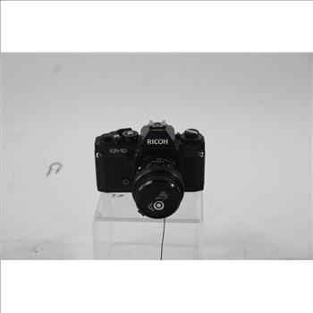 Ricoh Film Camera, Lens And Case