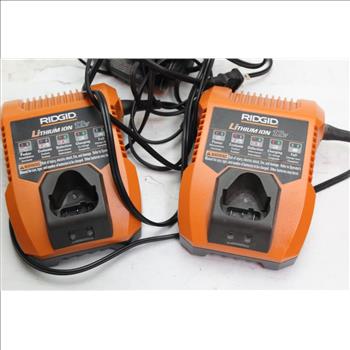 Ridgid 12V Battery, Dremel Battery Charger And More, 4 Pieces