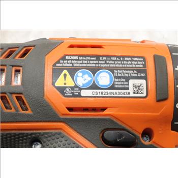 Ridgid 12v Cordless Drill