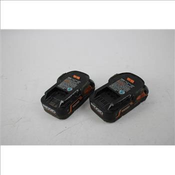 RIDGID 1.5Ah Batteries, 2 Pieces