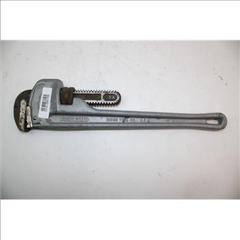 Ridgid 18 Inch Aluminum Pipe Wrench