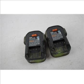 RIDGID 2.0Ah Batteries, 2 Pieces