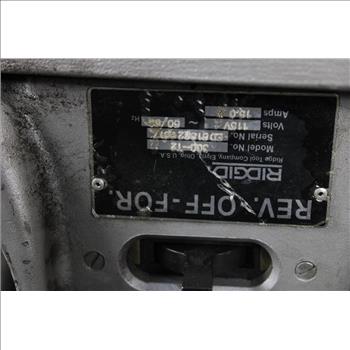 Ridgid 300 Threader W/Foot Switch