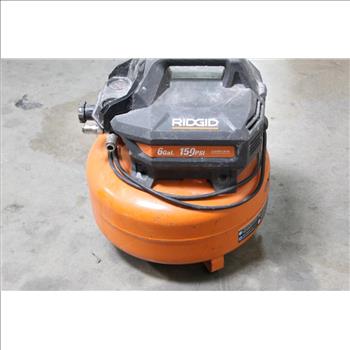 Ridgid 6 Gal Portable Electric Pancake Air Compressor
