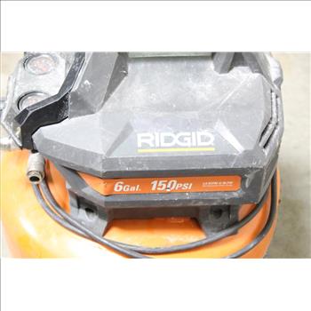 Ridgid 6 Gal Portable Electric Pancake Air Compressor