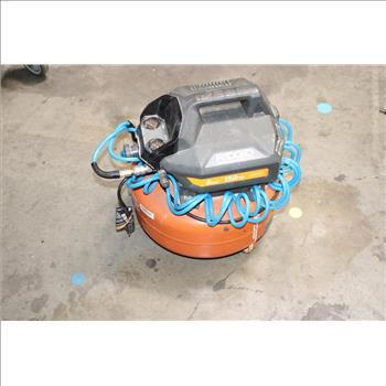 Ridgid 6 Gal. Portable Electric Pancake Air Compressor