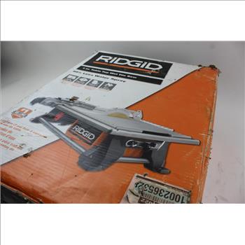 Ridgid 7 Inch Table Top Wet Tile Saw