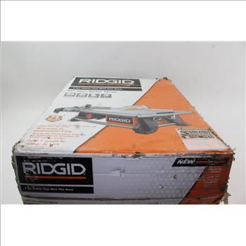 Ridgid 7 Inch Table Top Wet Tile Saw