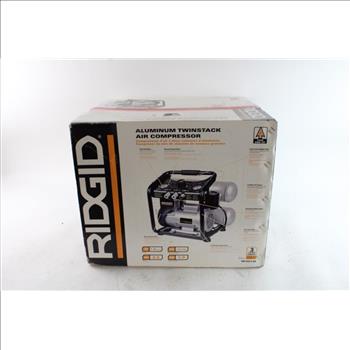 Ridgid Aluminum Twinstack Air Compressor