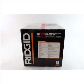 Ridgid Aluminum Twinstack Air Compressor