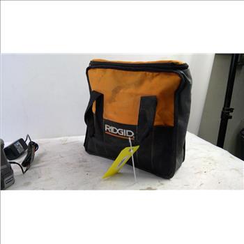 Ridgid Bag, Headset Light, Ryobi Battery Charger