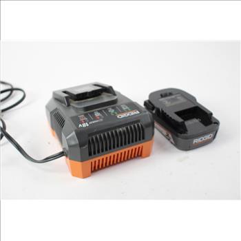 Ridgid Battery And Charger