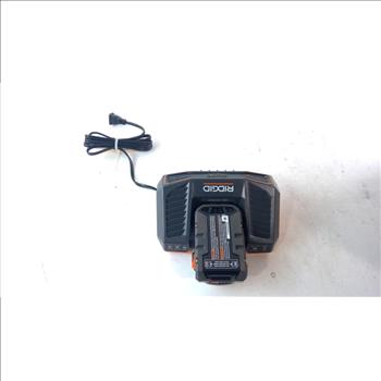 Ridgid Battery And Charger