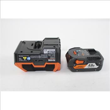 Ridgid Battery Charger And Battery Pack
