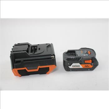Ridgid Battery Charger And Battery Pack