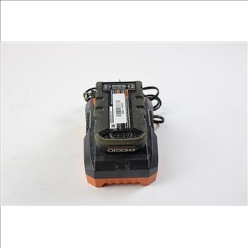 Ridgid Battery Charger With Battery Pack, 2 Pieces
