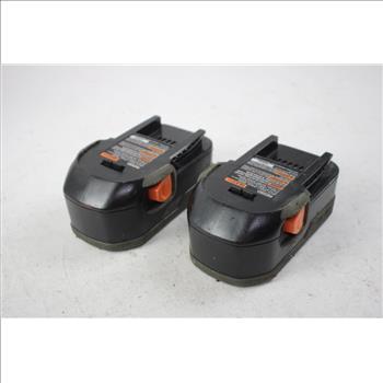 Ridgid Battery Packs, 2 Pieces
