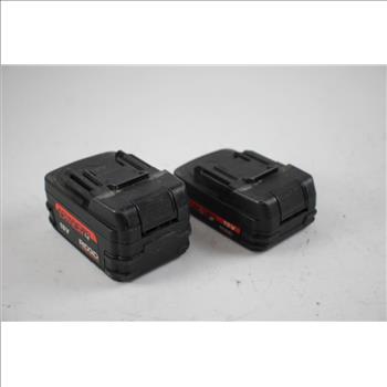 Ridgid Battery Packs, 2 Pieces