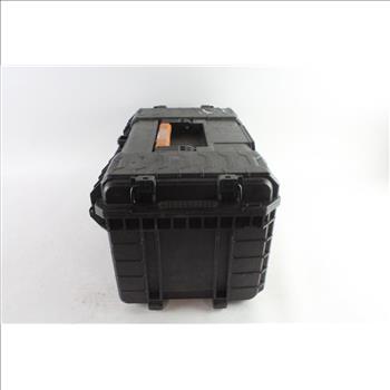 Ridgid  Black Plastic Tool Box