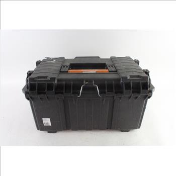 Ridgid  Black Plastic Tool Box