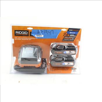 Ridgid Bluetooth Battery Starter Kit