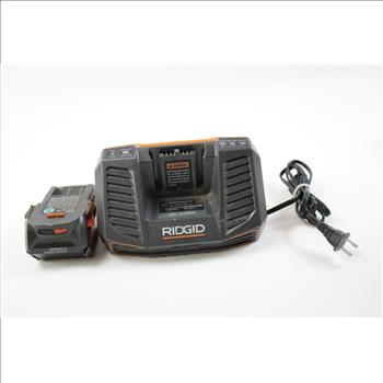 Ridgid Charger And Battery