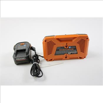 Ridgid Charger And Battery