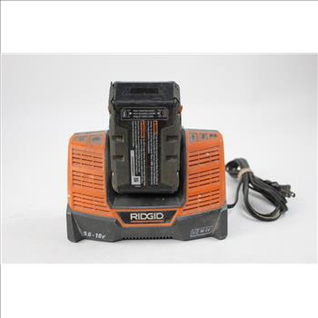 Ridgid Charger And Battery