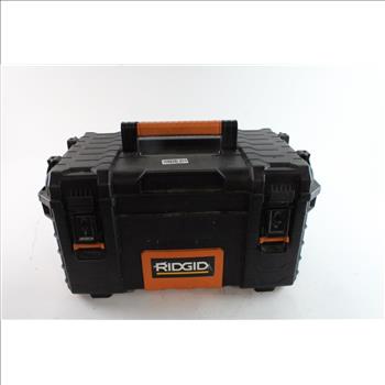 Ridgid Chest With Assorted Tools,  5+ Pieces