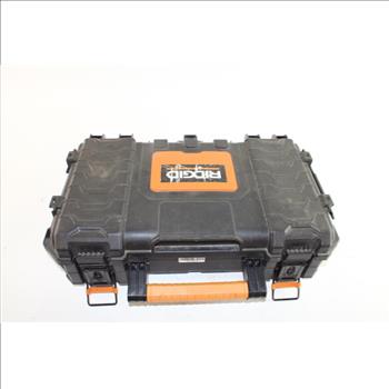 Ridgid Chest With Tools, 10+ Pieces