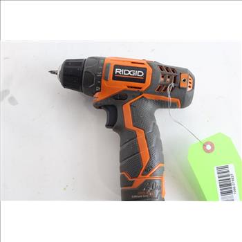Ridgid Compact Drill With Battery