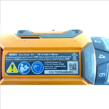 Ridgid Cordless Drill