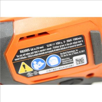 Ridgid Cordless Impact Driver 12v & Cordless Drill Driver 12v