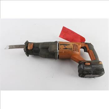 Ridgid Cordless Reciprocating Saw