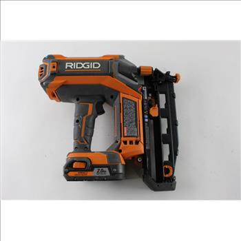 Ridgid Cordless Straight Finish Nailer