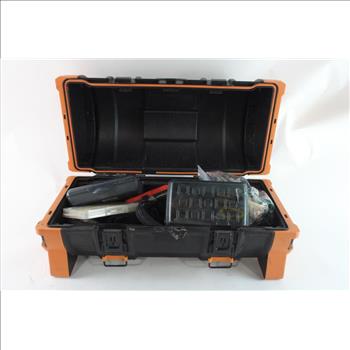 Ridgid Cylinder Toolbox With Tools, 15+ Pieces