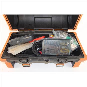 Ridgid Cylinder Toolbox With Tools, 15+ Pieces