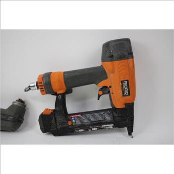 RIDGID Finish Stapler, 12V Multi-Tool, 2 Pieces