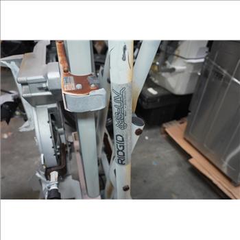 Ridgid Foldable Mobile Miter Saw Stand With Mounting Braces